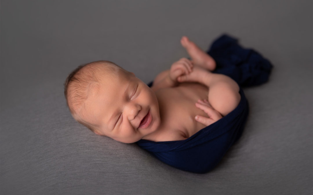 Newborn boy photography in Bismarck