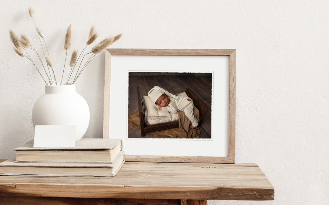 How to Display Your Newborn Photos